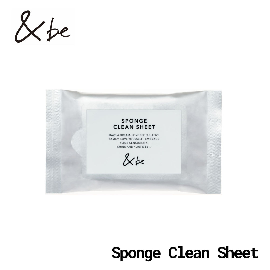 ＆be Sponge Clean Sheets 20 Sheets